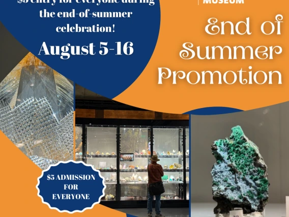 rom Tuesday, August 5 through Saturday, August 16, all visitors can enjoy $5 admission per person.