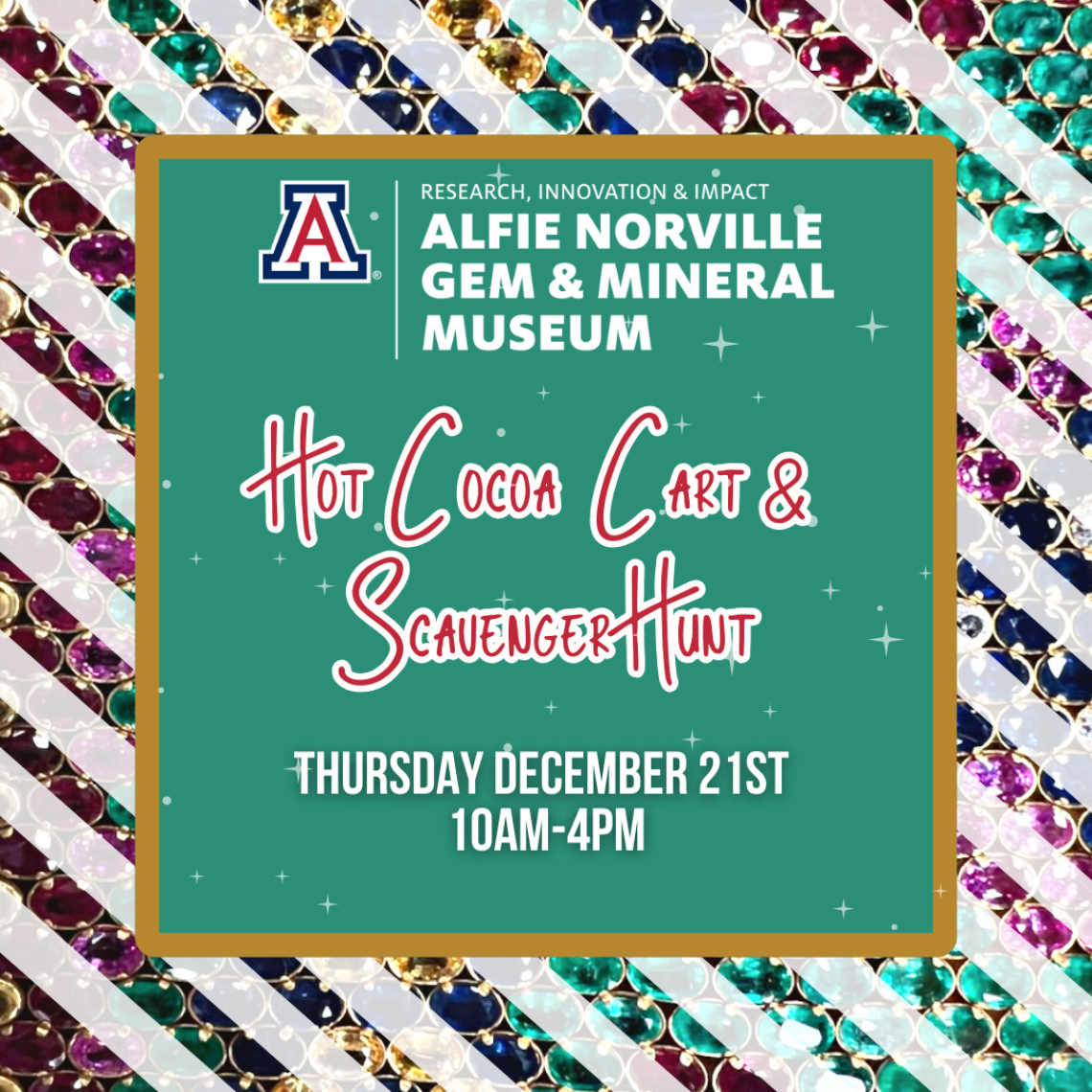 Event Announcement: Hot Cocoa Cart & Scavenger Hunt Thursday December 21st 10am-4pm Adults $5, children are free!