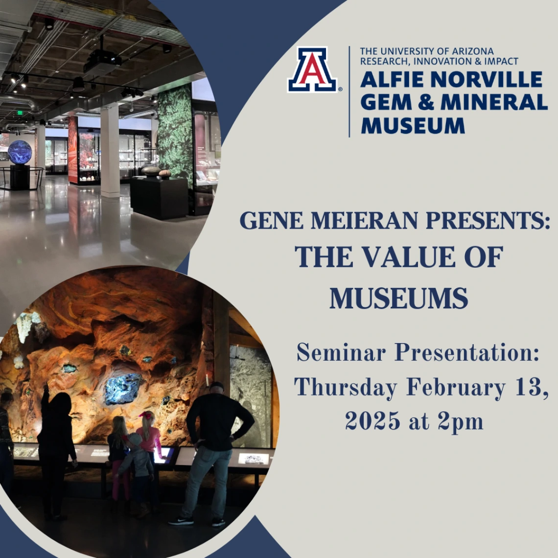 Gene Meieran Presents: The Value of Museums Thursday February 13 at 2pm