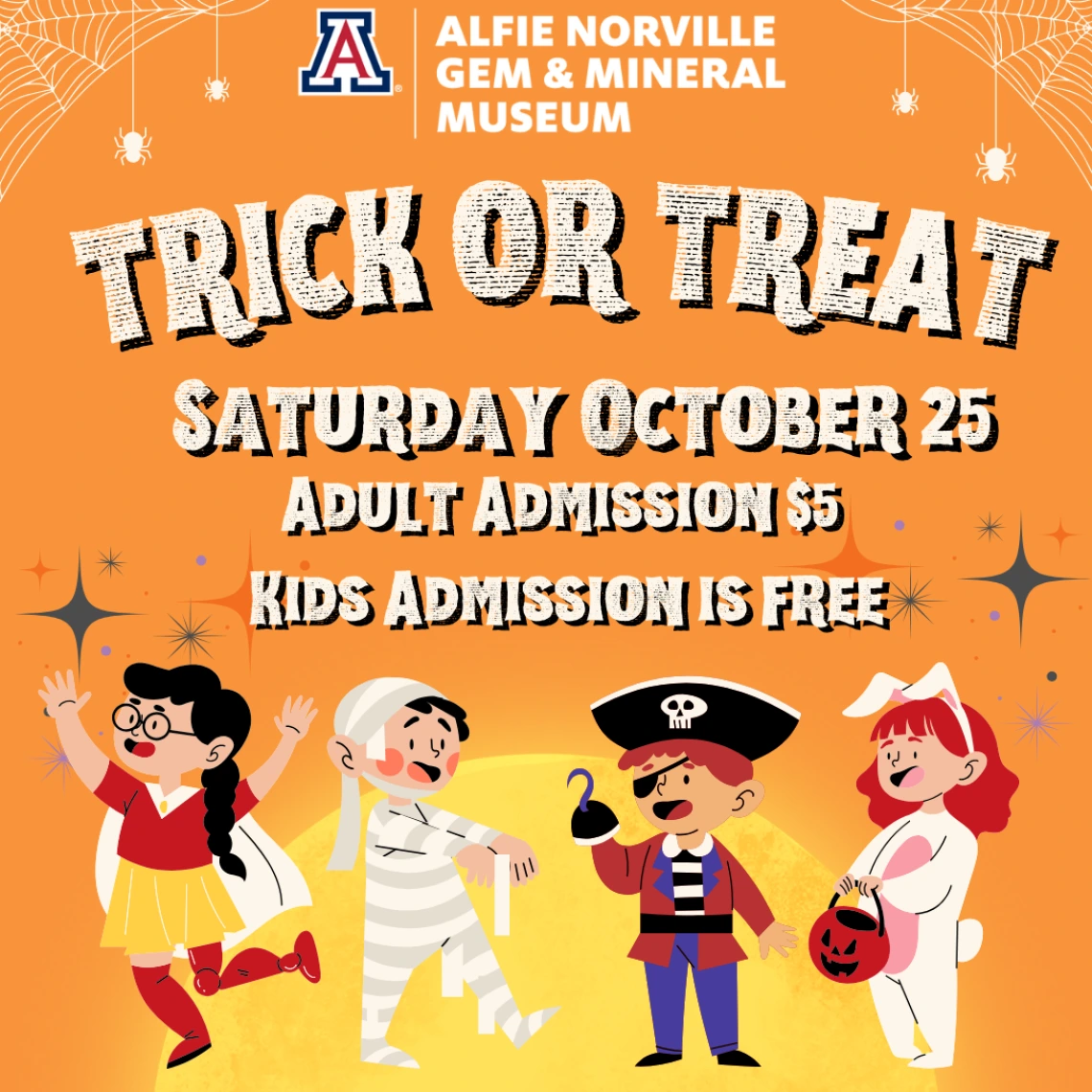 Trick or Treat Event Saturday October 25 10am-4pm